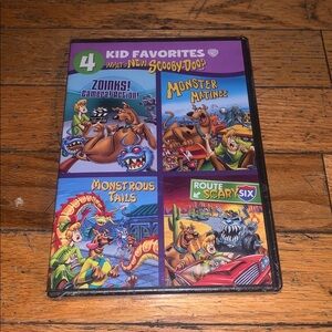 Scooby doo 4 movie collection unopened